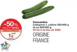Monop' Concombre offre