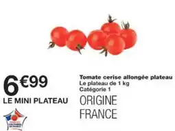 Monop' Tomate cerise allongée plateau offre