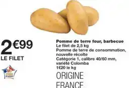 Monop' Pomme de terre four, barbecue offre
