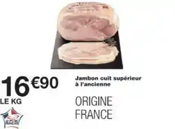 Monop' Jambon cuit supérieur à l'ancienne offre