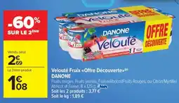 Carrefour Market Velouté Fruix Offre Découverte offre