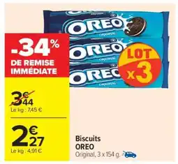 Carrefour Market Biscuits Oreo offre