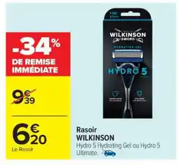 Carrefour Market Rasoir WILKINSON offre