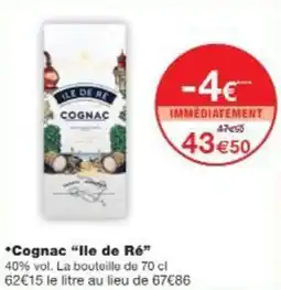 Monop' Cognac Ile de Ré offre