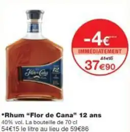 Monop' Rhum "Flor de Cana offre