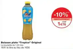 Monop' Boisson plate Tropico Original offre