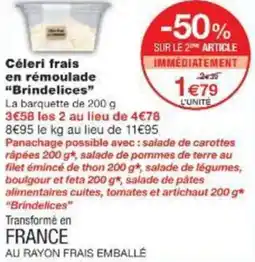 Monop' Céleri frais en rémoulade Brindelices offre