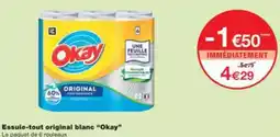 Monop' Essuie-tout original blanc Okay offre