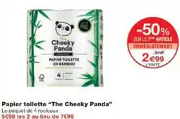 Monop' Papier toilette The Cheeky Panda offre