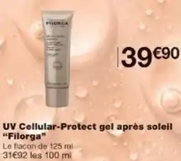 Monop' UV Cellular-Protect gel après soleil Filorga offre