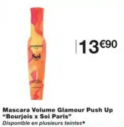 Monop' Mascara Volume Glamour Push Up Bourjois x Soi Paris offre