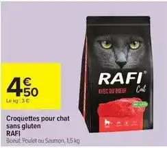 Carrefour Drive Cat - croquettes pour chat sans gluten offre