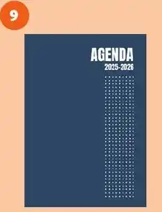 Auchan Agenda couleur offre