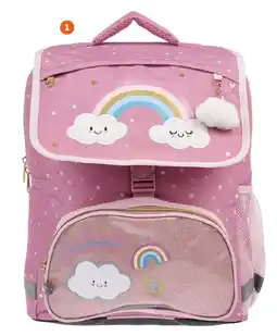 Auchan sac à dos 2 compartiments dream offre