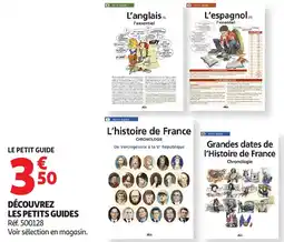 Auchan Découvrez les petits guides offre