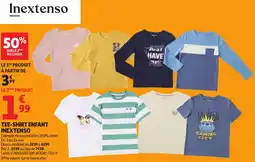 Auchan Tee-shirt enfant inextenso offre