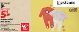 Auchan Dors bien bébé inextenso offre