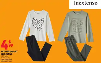 Auchan Pyjama enfant inextenso offre