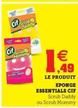 Hyper U CIF Eponge essentials offre