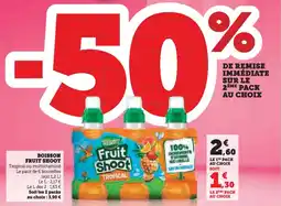 Hyper U Boisson fruit shoot offre