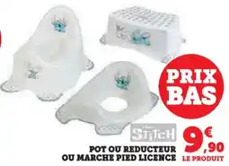 Hyper U Pot ou reducteur ou marche pied licence offre