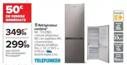 Carrefour Réfrigérateur combiné TELEFUNKEN offre