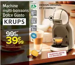 Carrefour Machine multi-boissons Dolce Gusto KRUPS offre