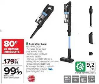 Carrefour Aspirateur Balai offre