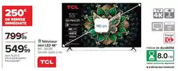 Carrefour Téléviseur mini LED 4K offre