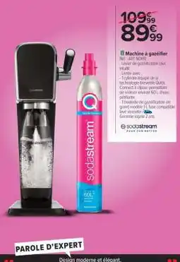 Carrefour Machine à gazéifier offre