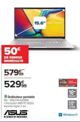 Carrefour Ordinateur portable ASUS Vivobook offre