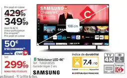 Carrefour Téléviseur LED 4K offre