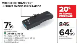 Carrefour Clé USB 3.1 16 Go offre