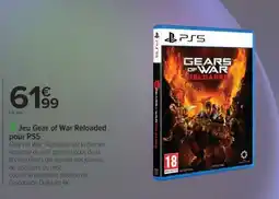 Carrefour Jeu Gear of War Reloaded pour PS5 offre