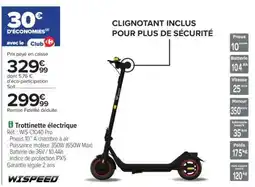 Carrefour Trottinette électrique offre