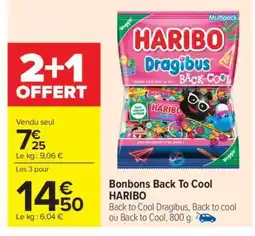 Carrefour Market Bonbons Back To Cool HARIBO offre