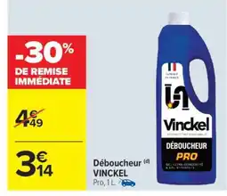 Carrefour Market Déboucheur VINCKEL Pro, 1 L offre