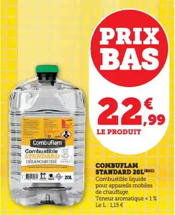 Hyper U Combuflam standard offre