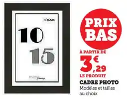 Hyper U Cadre photo offre