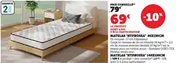 Hyper U Matelas "hypnosea" offre