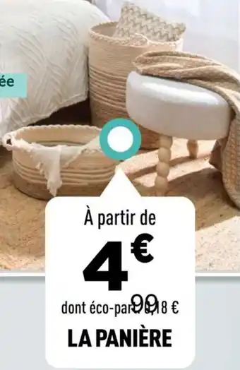 Centrakor La panière offre