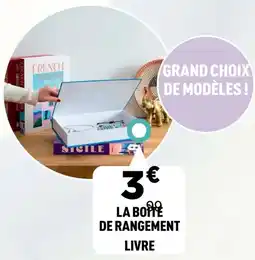 Centrakor La bon de rangement livre offre