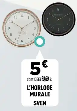 Centrakor L'horloge murale sven offre