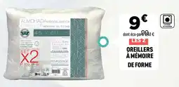 Centrakor Oreillers à mémoire de forme offre
