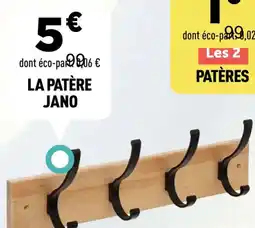 Centrakor La patère jano offre