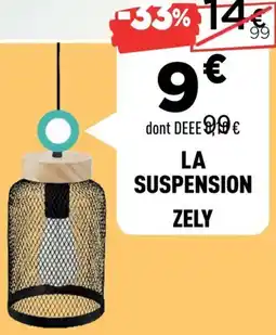 Centrakor La suspension zely offre