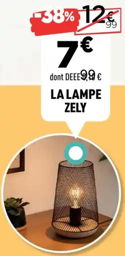 Centrakor La lampe zely offre