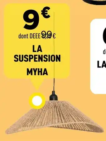 Centrakor La suspension myha offre