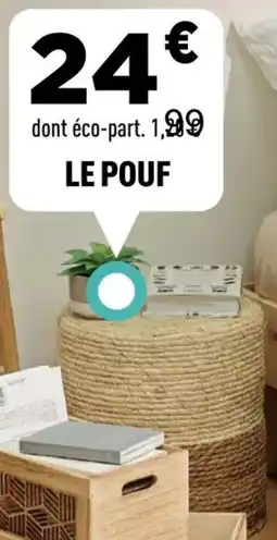 Centrakor Le pouf offre