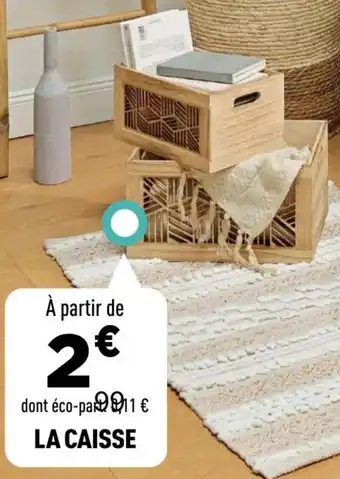 Centrakor La caisse offre